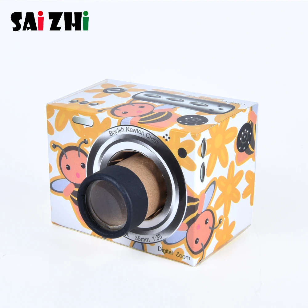 Saizhi DIY камеры Стволовые игрушки для детей физический научный эксперимент