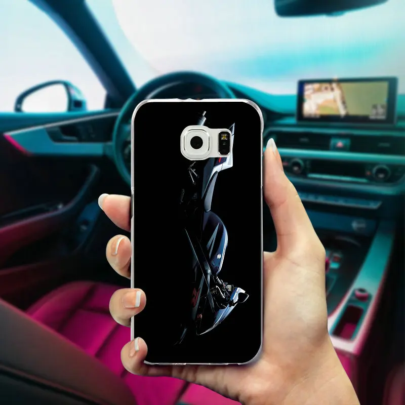 For Samsung Galaxy Note 2 3 4 5 8 S3 S4 S5 Mini S6 S7 S8 S9 Edge Plus Shell Soft TPU Cell Phone Case Motorcycle Suzuki GSXR 1000 | Мобильные