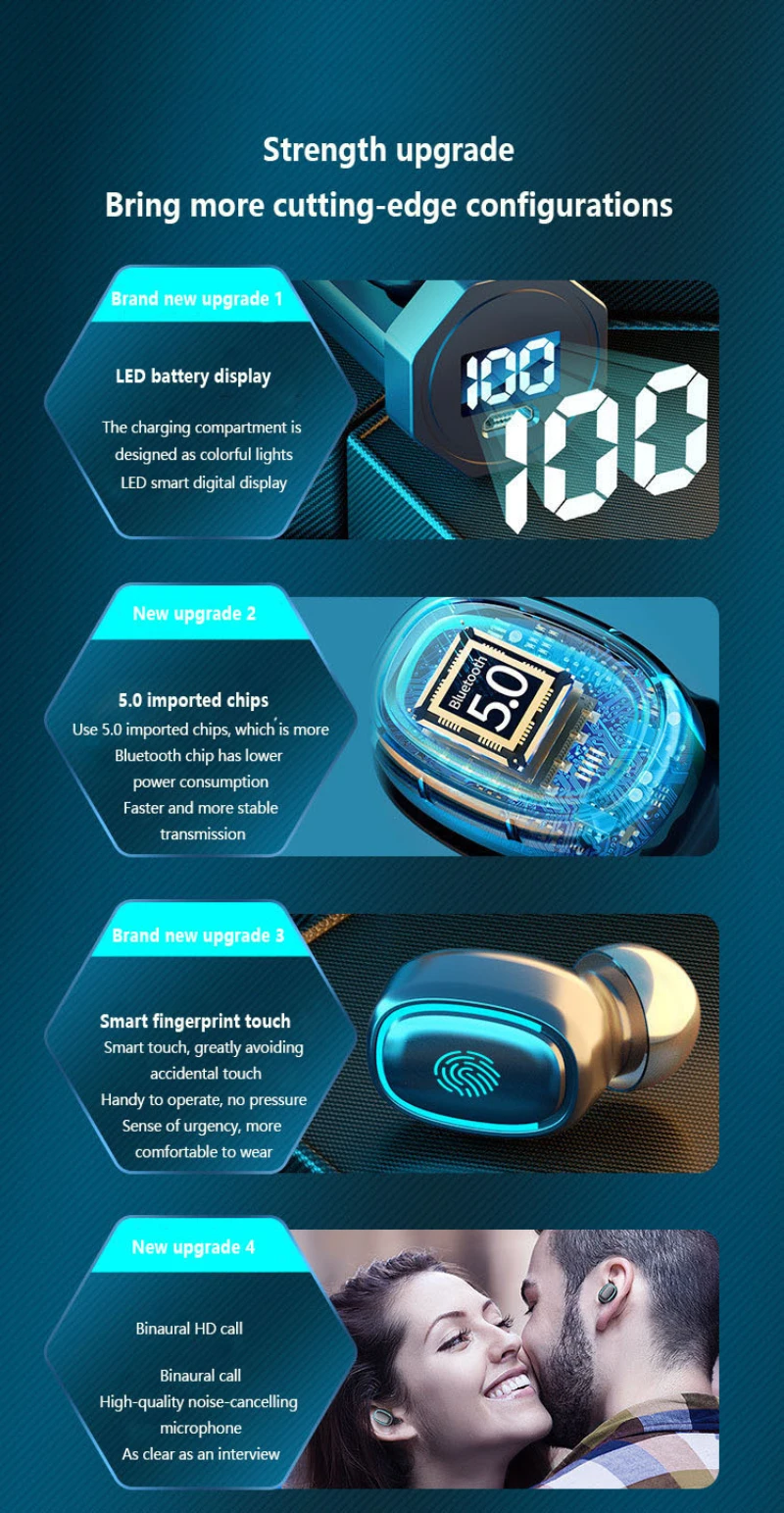 Bluetooth-наушники B9 водонепроницаемые с микрофоном | Электроника