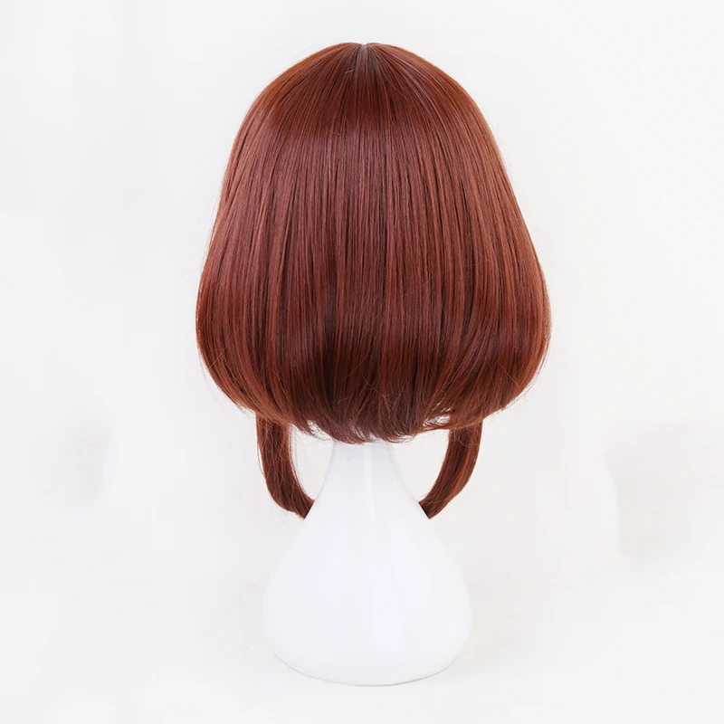 

My Hero Academia OCHACO URARAKA Ochako Women Brown Short Wig Boku no Hero Academia Heat Resistant Hair Cosplay Costume Wigs