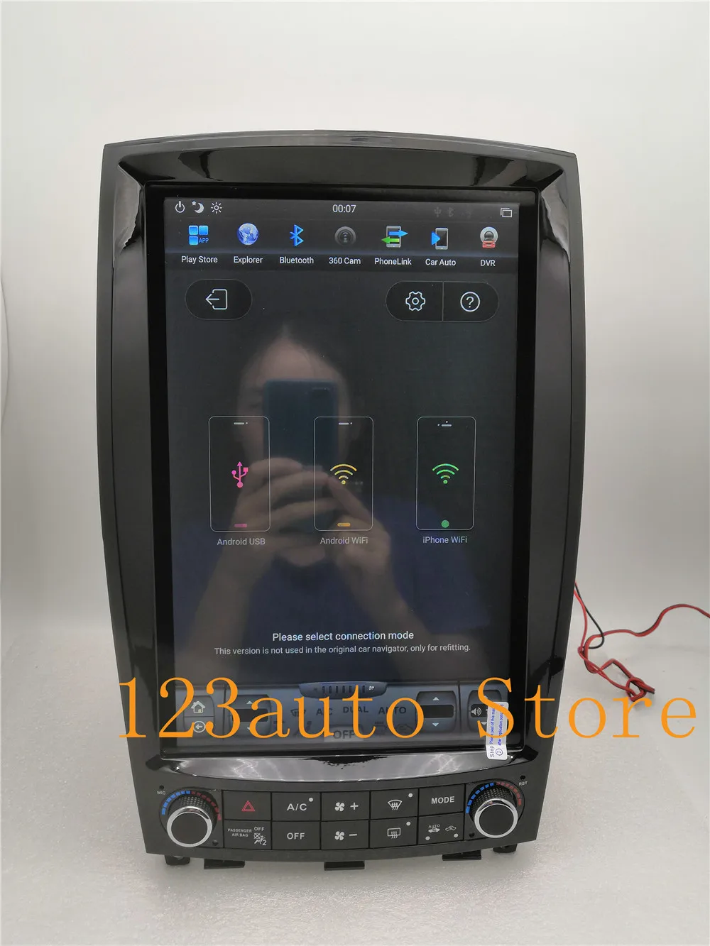 12,1 ''вертикальный Tesla стиль Android 8,1 автомобильный DVD gps плеер для infiniti QX50 QX50L EX25 EX35 2010- Радио Навигация