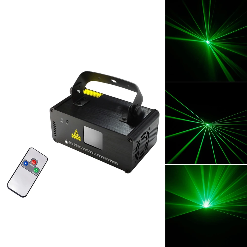 Зеленый лазерный проектор с дистанционным управлением профессиональный