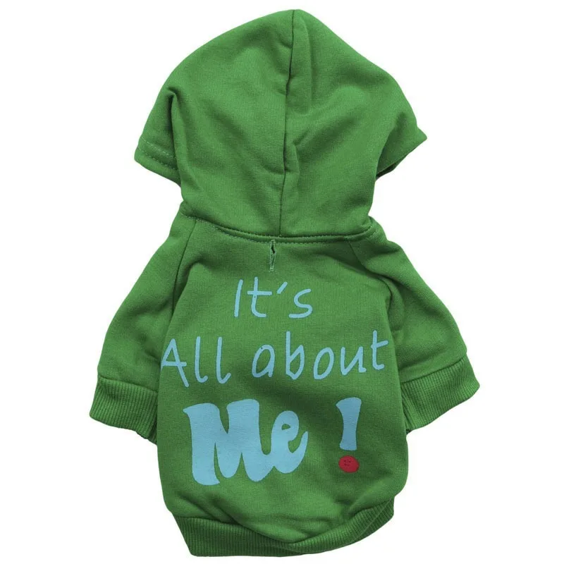 Товары для домашних животных флисовый костюм собаки теплый свитер с капюшоном