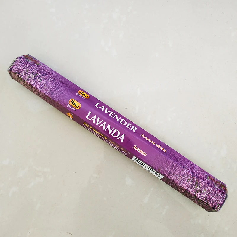 Lavender Новые 36 ароматов Индийские благовония палочки ручной работы ароматерапия палочки 20 палочек в коробке сандаловое дерево Лаванда медитация благовония s - Аромат: Lavender