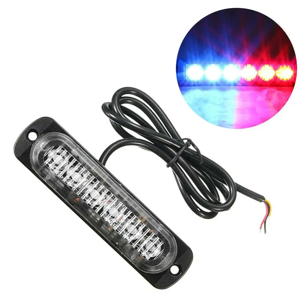 Кратор 18 Вт 6 светодиодный Strobe приборной панели лампа вспышка аварийный