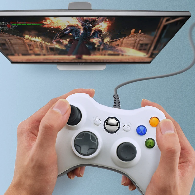 

USB Wired Gamepad Joystick Official Microsoft PC Controller For Windows 7 8 10