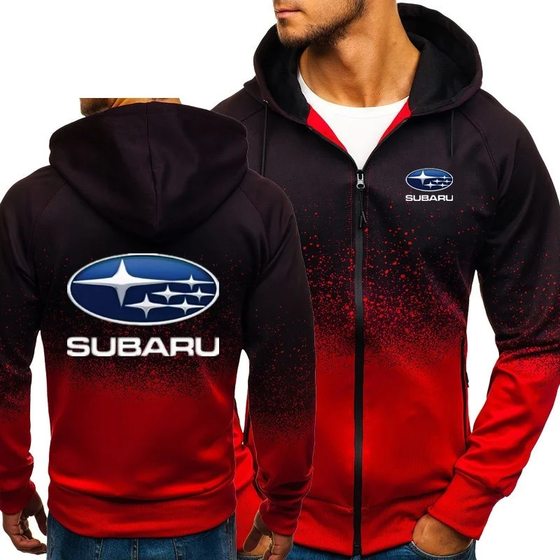 Логотип Subaru пальто флисовые толстовки тонкие куртки модная толстовка кардиган