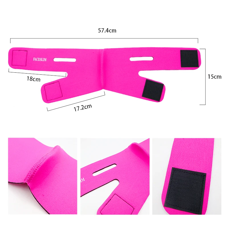 Бандажный пояс для лица Инструменты подтяжки тонкая маска похудения тонкий