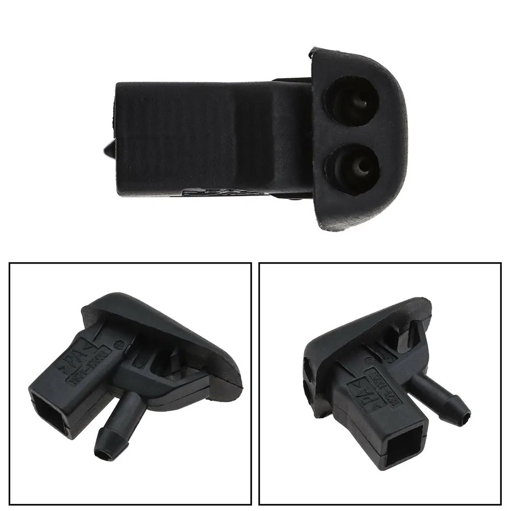 

2x Windscreen Washer Jet Spray Nozzles Fit For Jaguar X-Type 2001-2010 Black Interior Accessories Auto Fastener & Clip