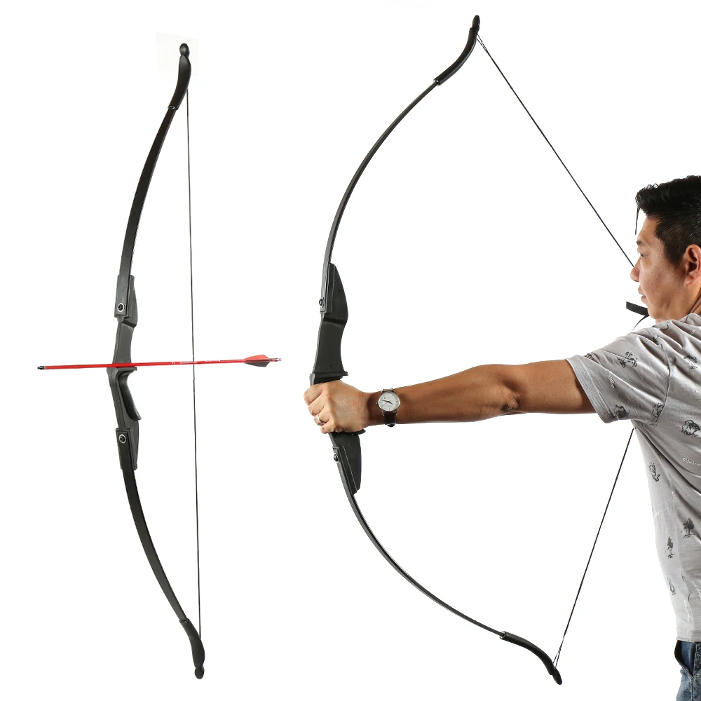 

Youth Outdoor Hunting Bow And Arrow Set Archery Bow Outdoor Sports Game 40 Pound Recurve Bow And Arrow Set