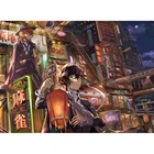 Набор для алмазной живописи бродячие псы из японского аниме 5D