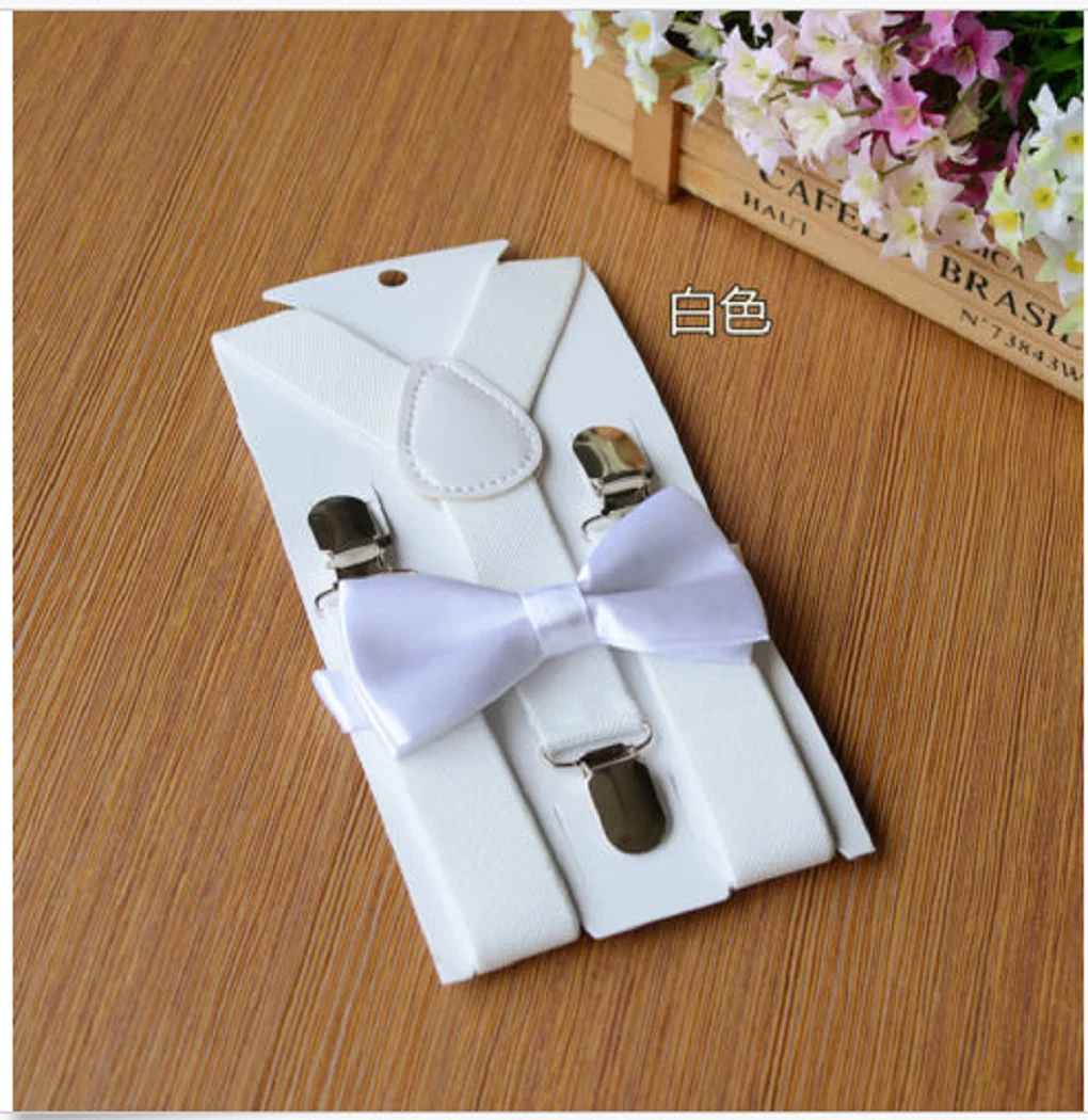 Новинка 2020 года Модный детский регулируемый комплект с галстуком-бабочкой и