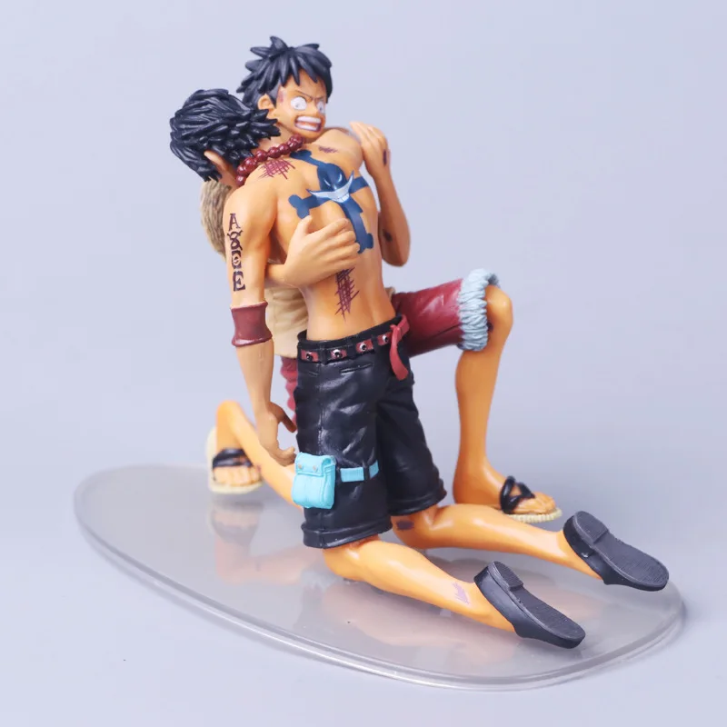 2 шт./компл. Аниме One Piece драматическая витрина Luffy Ace 5 й сезон vol.1 ПВХ экшн фигурки