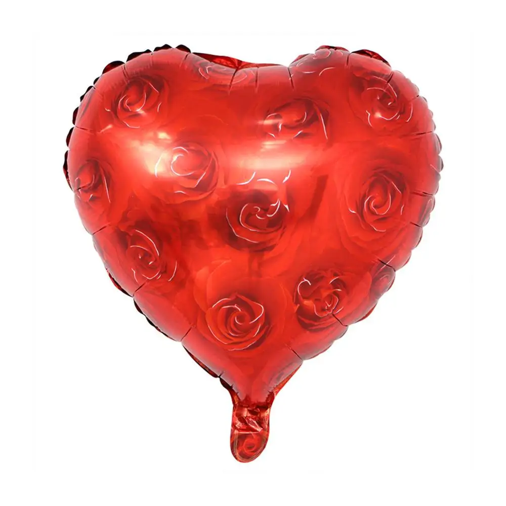 F01 1 шт 18 дюймов в форме сердца I Love You фольгированные шары сердце Свадьба День святого Валентина гелиевый воздушный шар Globos вечерние украшения - Цвет: F01