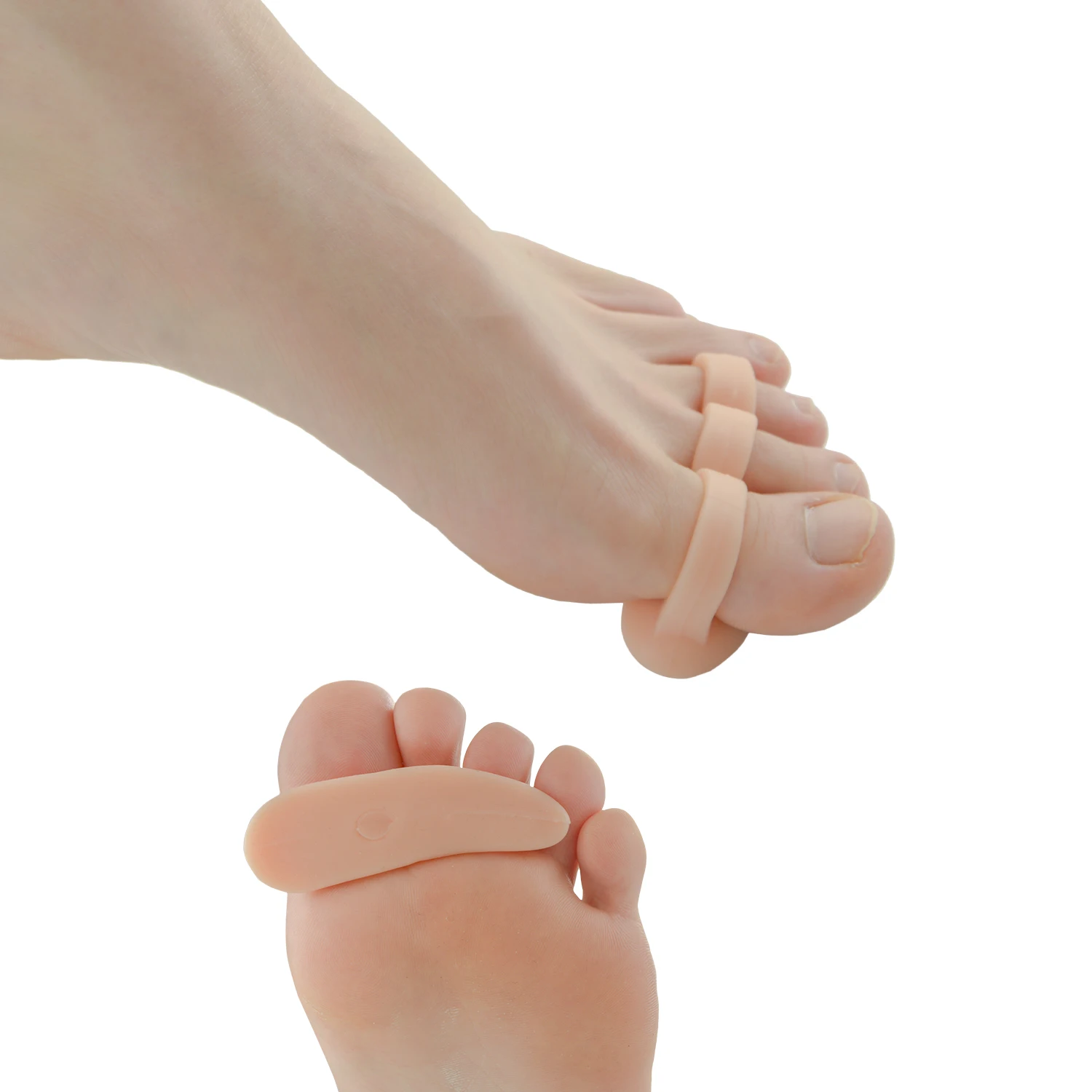 6 шт. силиконовый гель для пальцев ног сепаратор ухода за ногами подтяжки