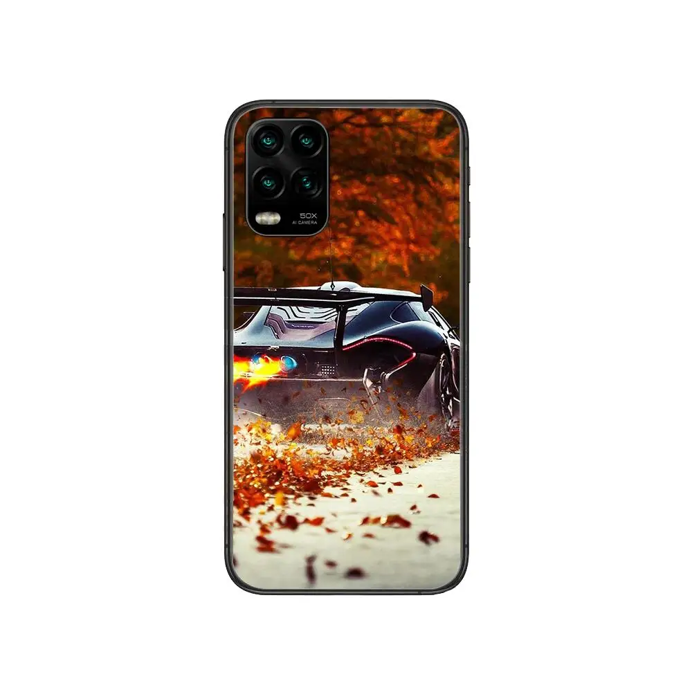 

Luxury stylish sports car Phone Case For XiaoMi Redmi 11lite ultra 9 8A 7A 6 A Pro T 5G K40 Anime Black Cover Silicone Back Pret