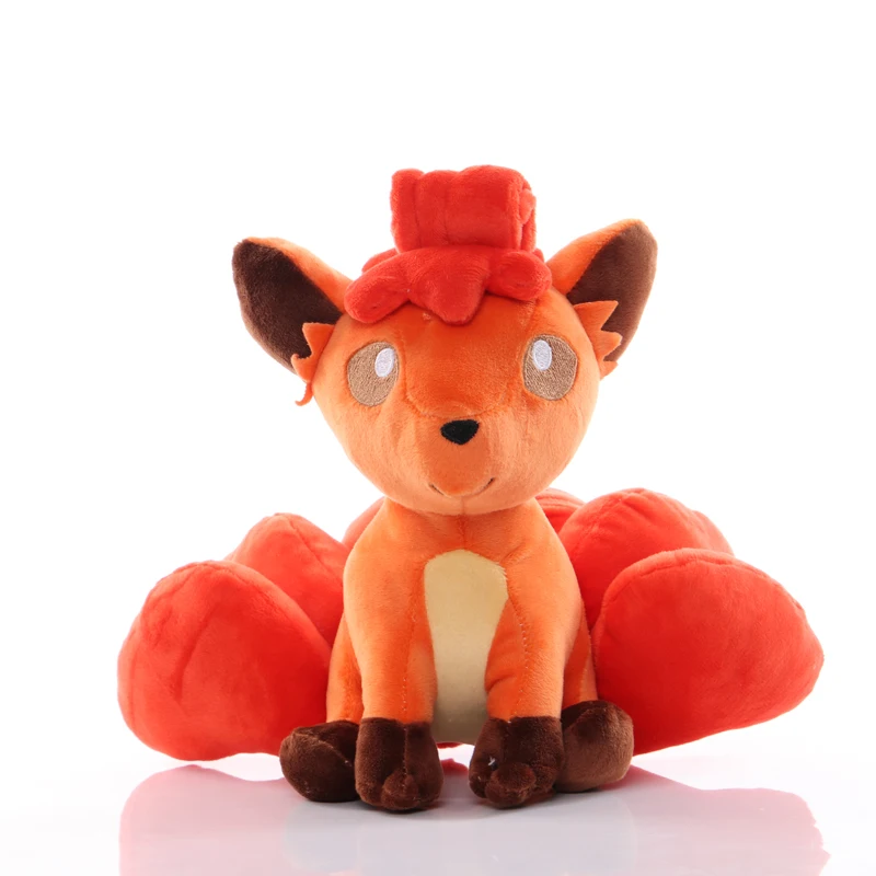 TAKARA TOMY 5 шт./лот Аниме Покемон 20 см милые плюшевые игрушки вулпикс мягкие куклы