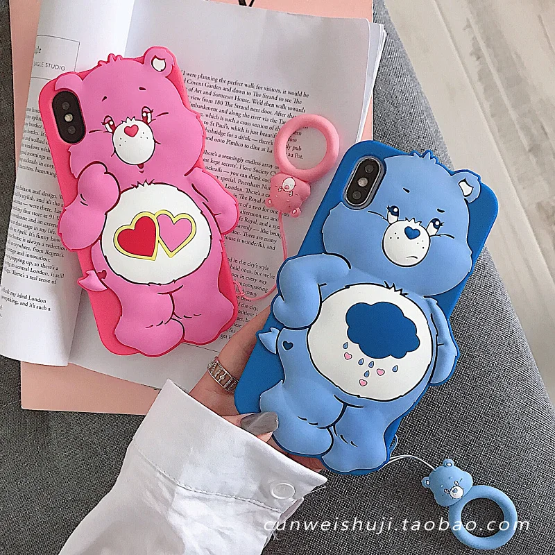 Милый мягкий силиконовый чехол для iphone 11 MAX XS, XR, 6, 7, 8 plus, X, чехлы для телефонов samsung