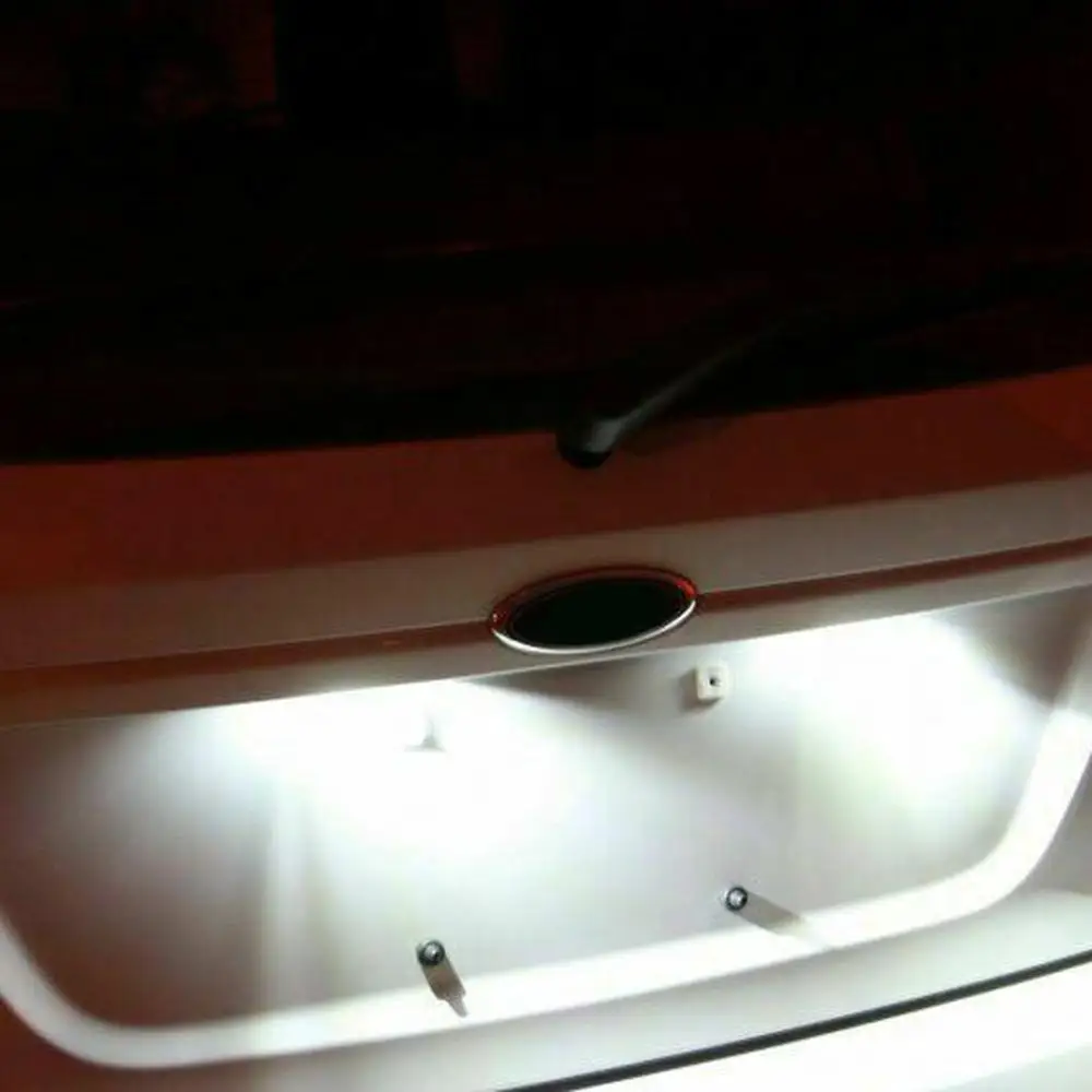 2шт 18 SMD светодиодный светильник номерного знака для автомобиля грузовика