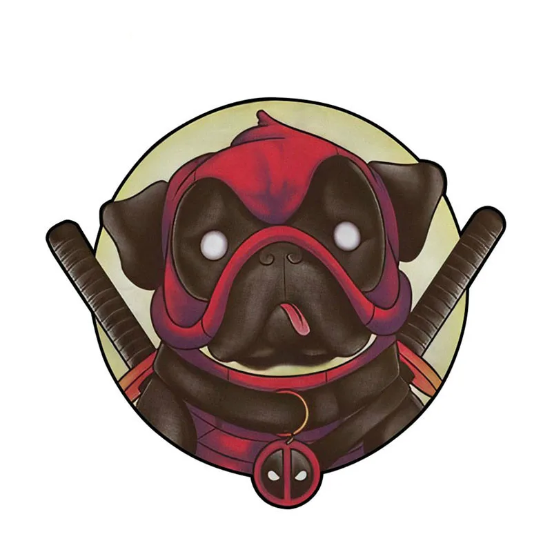 

13cm X 11cm Deadpool Pub Life Funny Sticker Car Stickers Waterproof Accessories Car Bumper Window Decal