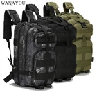 WANAYOU 25-30L на открытом воздухе тактический рюкзак Для Мужчин's Молл военные сумки рюкзаки для кемпинга Пеший Туризм Поход Рюкзак Открытый Спорт для верховой езды