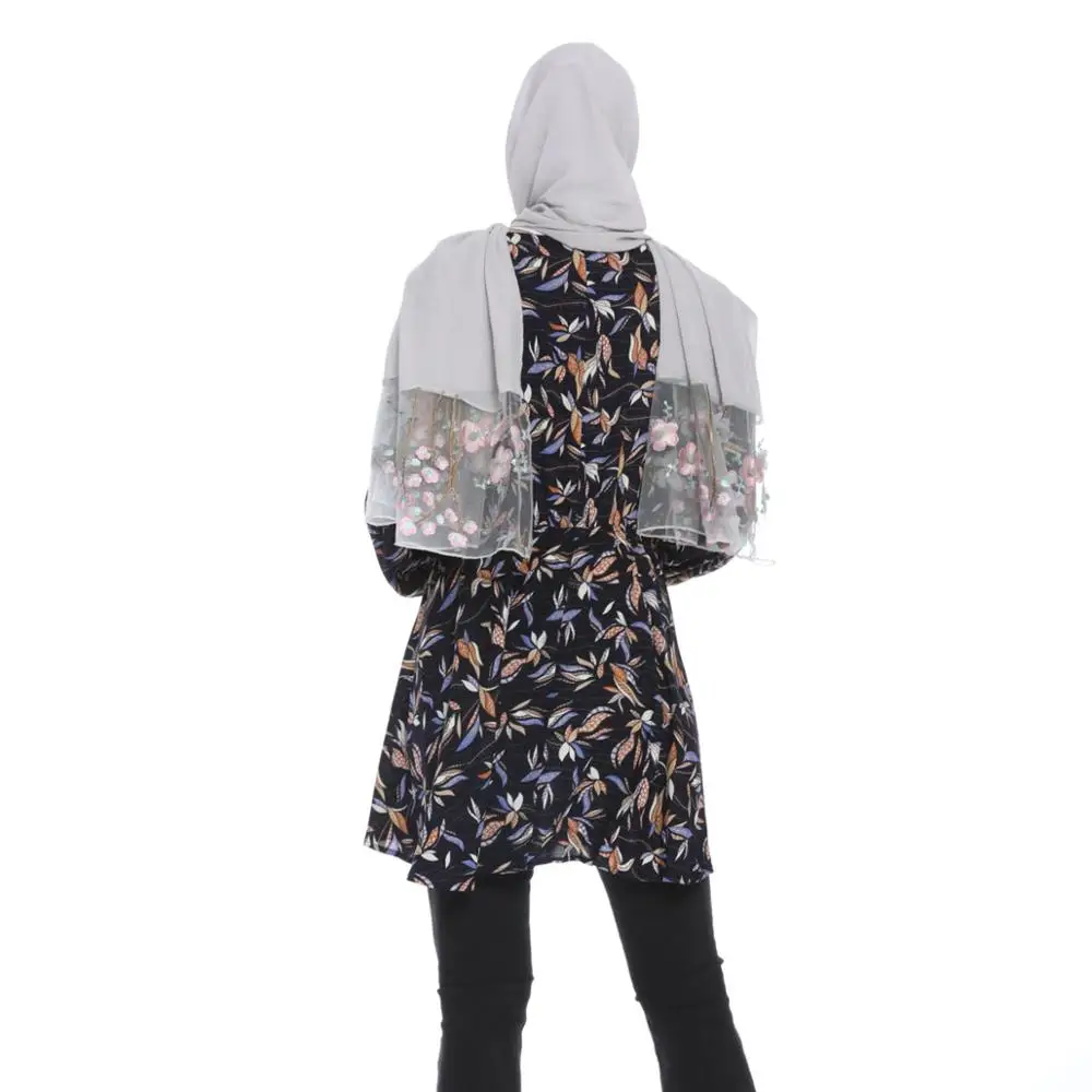 Женская рубашка с длинным рукавом мусульманская одежда|Мусульманская одежда| |