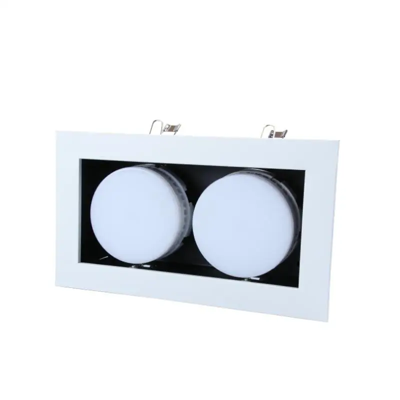 Встроенный Установка двойной 15 Вт 30 Светодиодный светильник GX53 потолочные лампы