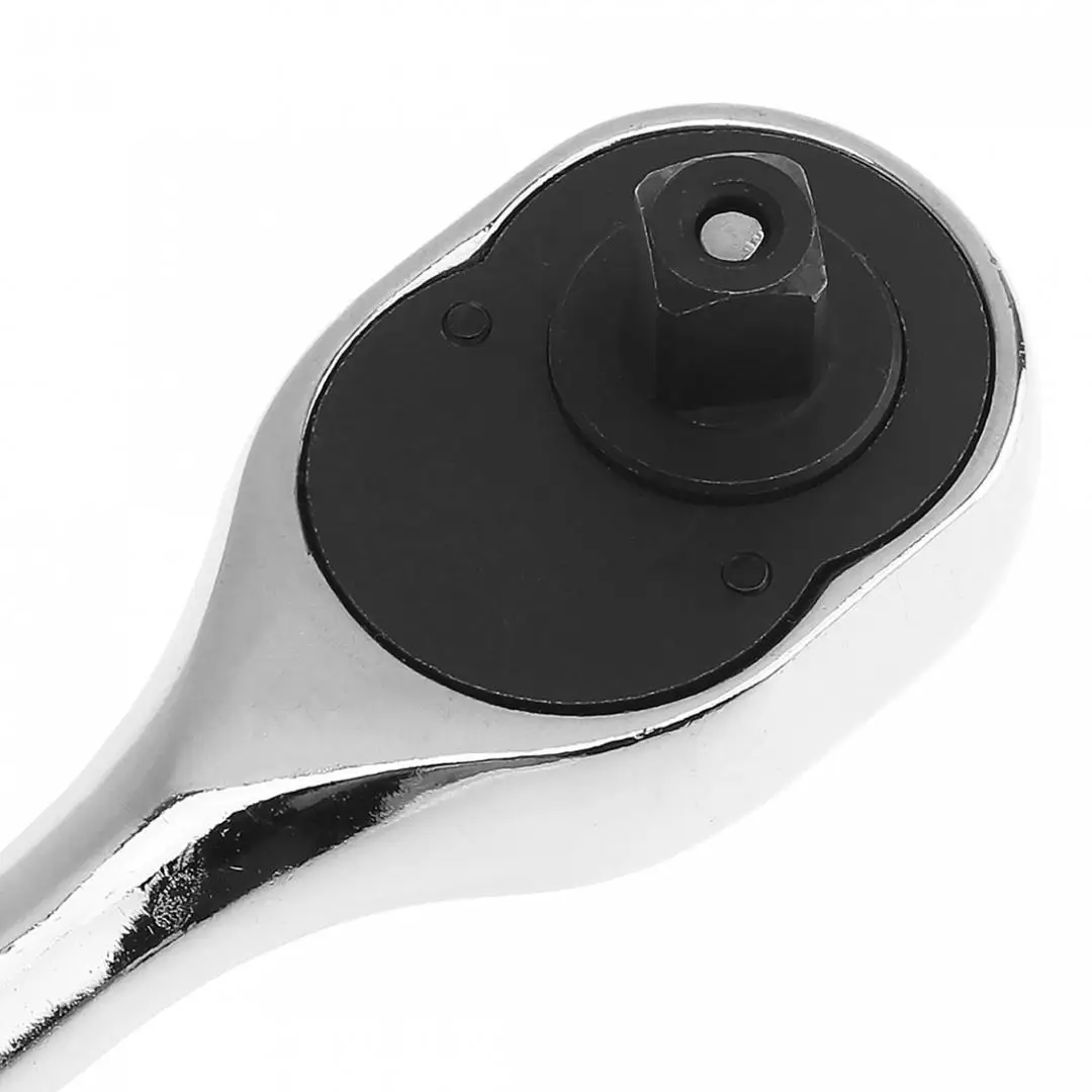 Гибкий храповой ключ 3/8 дюйма 24 зубья прямая ручка Быстрый стальной