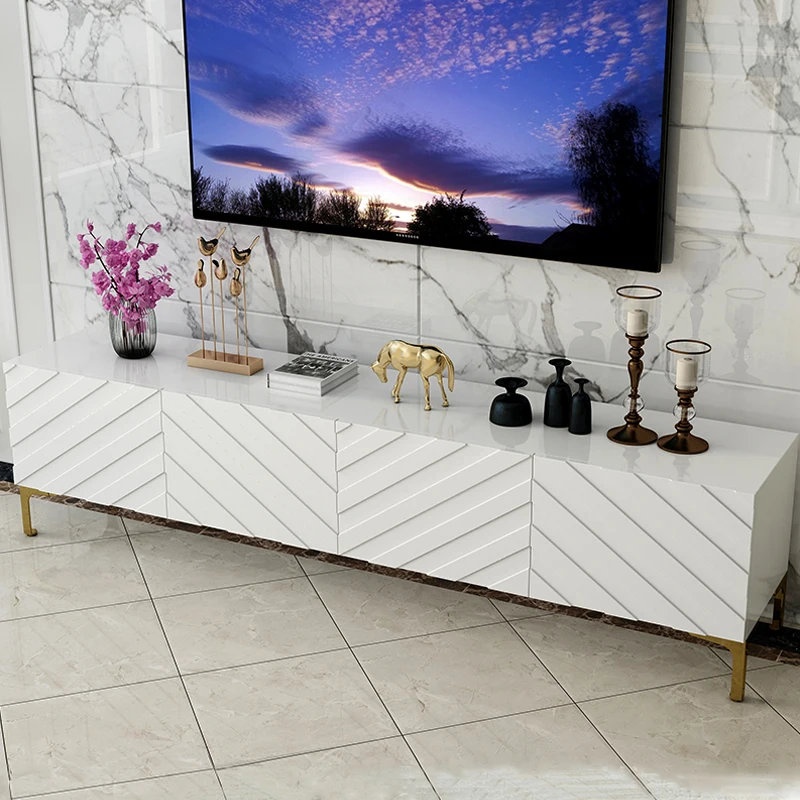 Уникальная дизайнерская деревянная подставка для телевизора в скандинавском