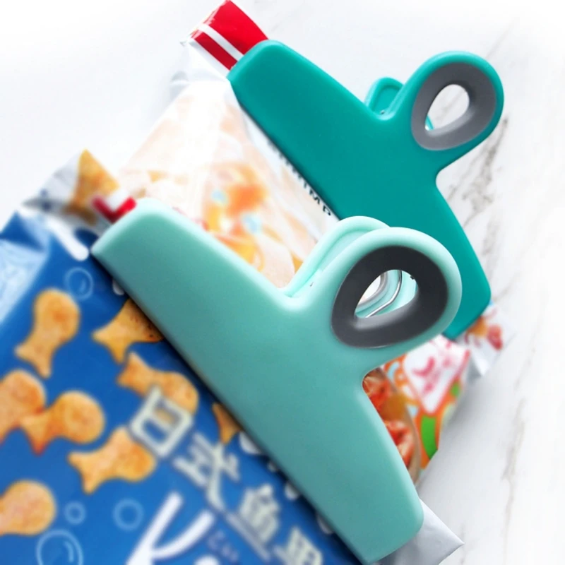 

100% practical furniture Norbi Sealing Clips Food Snacks Bag Kitchen Storage Food Tool Kitchen Accessories 3pcs Multi-function