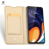 for samsung galaxy a60m40 dux ducis skin pro series leather wallet flip case full protection steady stand magnetic closure