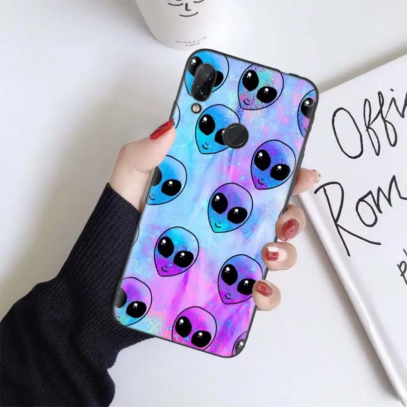 Милый чехол Alien Believe UFO ET для Xiaomi Redmi Note 7 8 K20 7S 7A 6 6A Pro S2 5 mi Play 9T CC9 E A1 A2 Lite F1 мягкий чехол для телефона