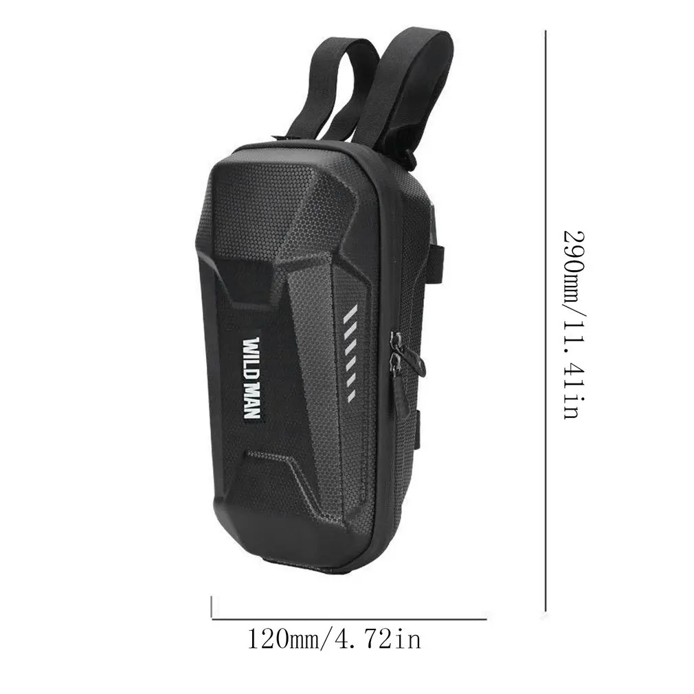 

Universal Electric Scooter Head Handle Bag EVA Hard Shell Bag for Electric Scooter Folding Bicycle