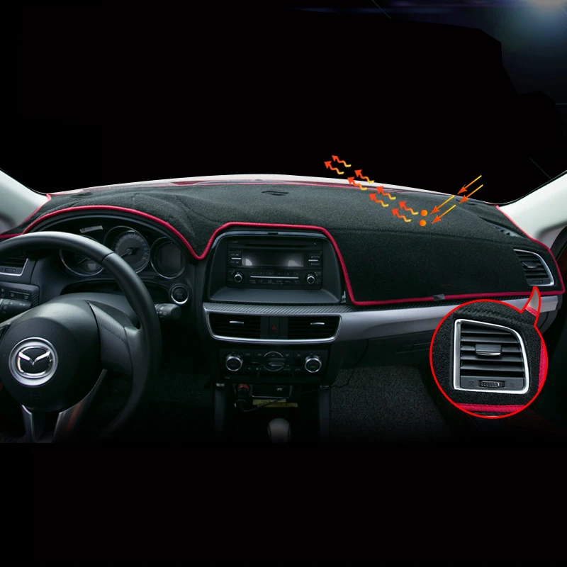 Коврик солнце полиэстер крышка теплоизоляция отделка Подходит для Mazda CX-5 CX5 2013-2016