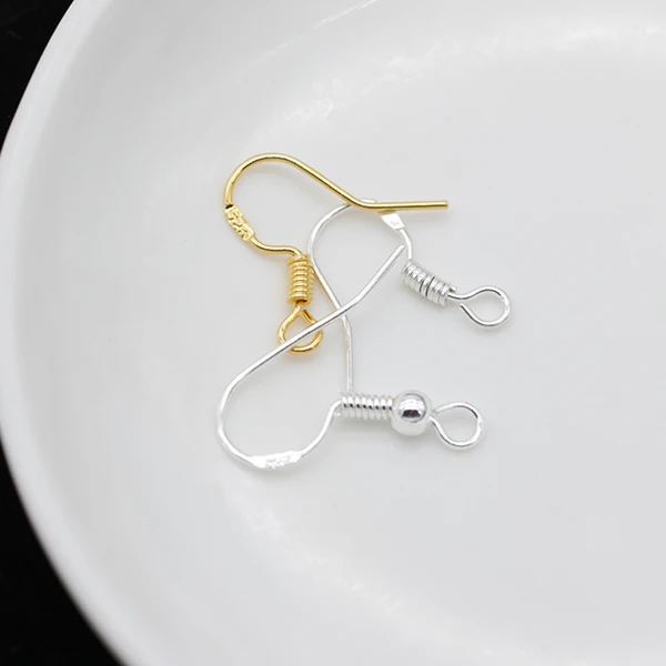 20 компонентов ювелирных изделий серьги крючки застежки проволочные пряжки для