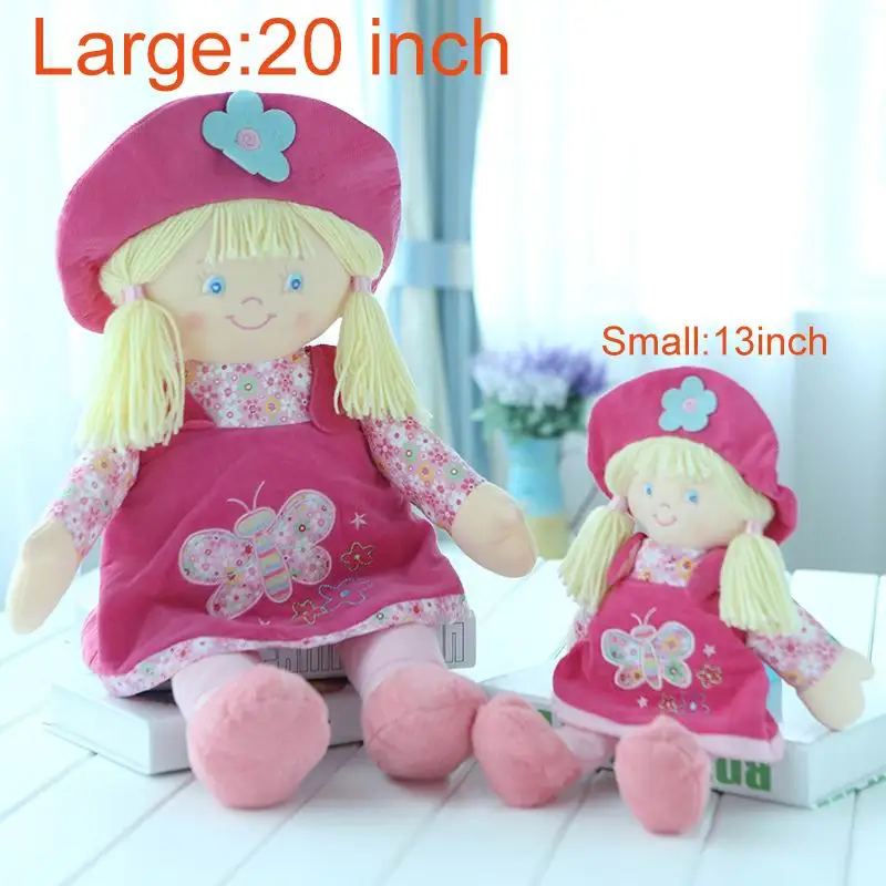 Kawaii Stuffed Toy for Baby bebe Kids My First Doll Kiristen