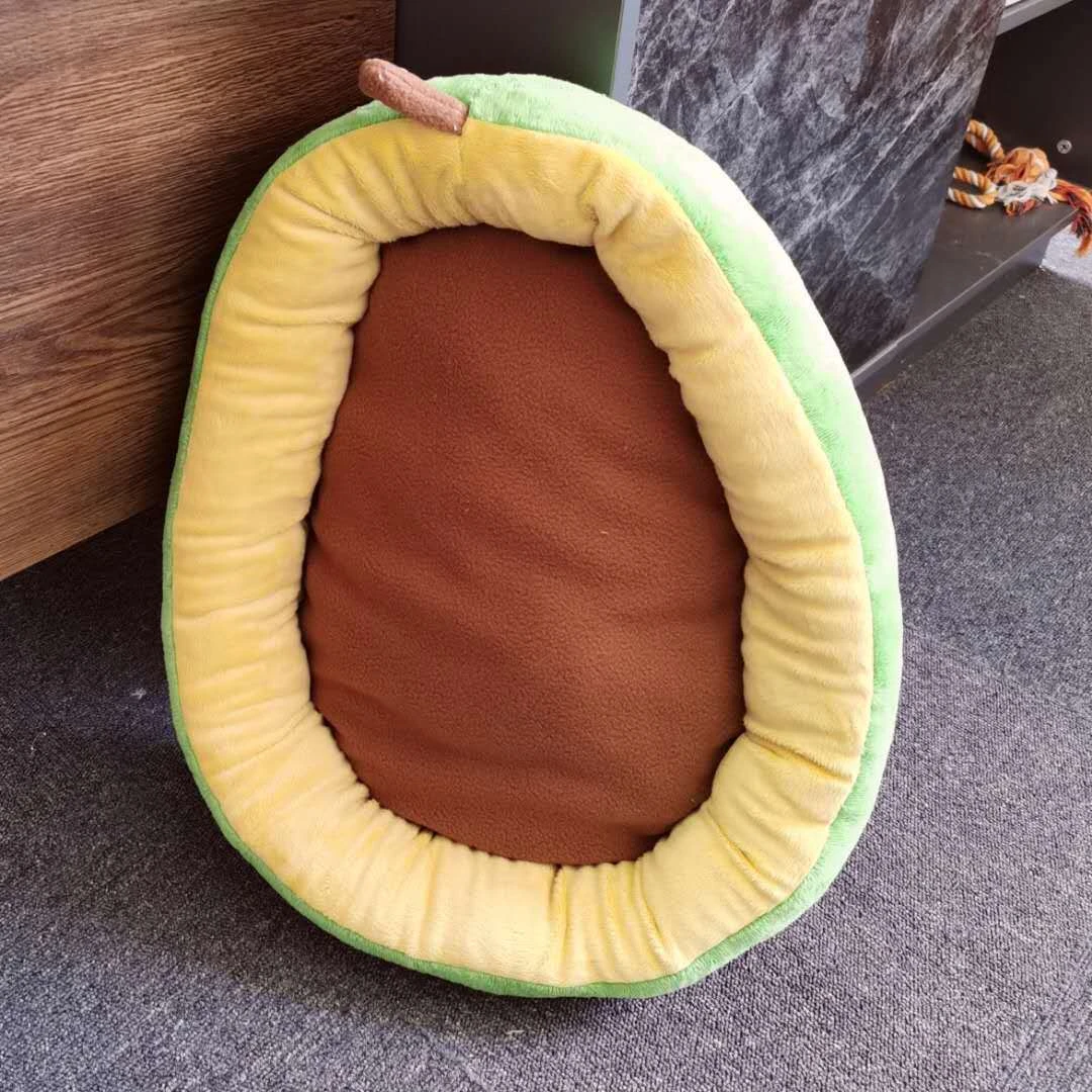 Новинка супермягкий теплый домик для домашних животных в виде авокадо собаки