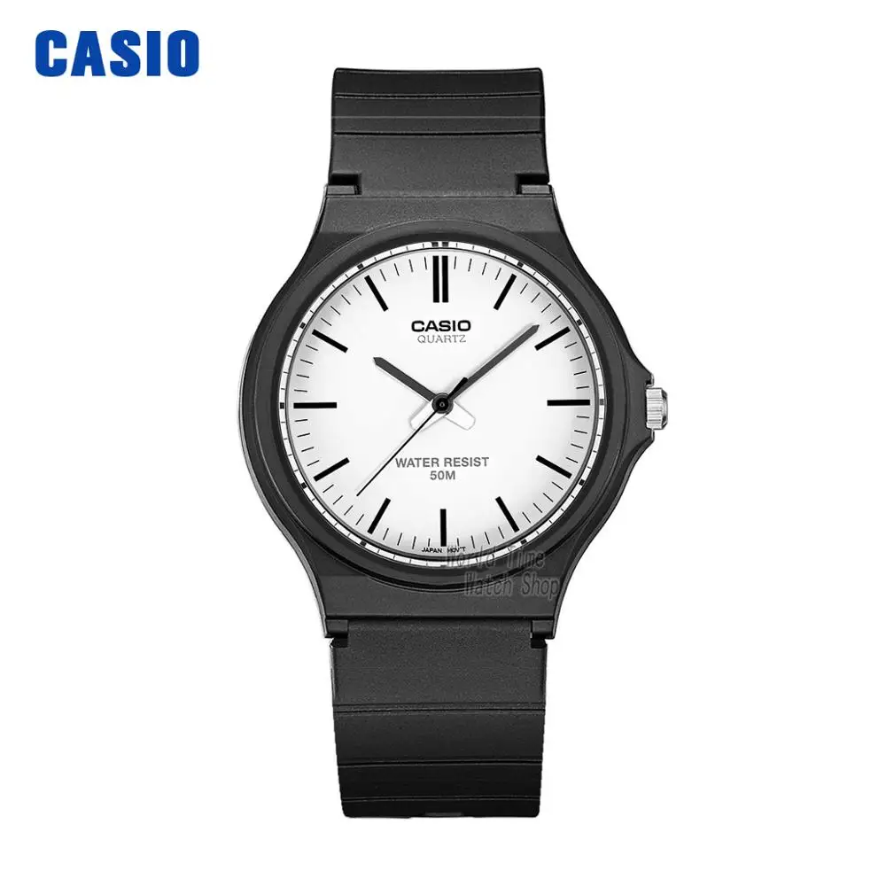 MW2407E-1 Мужские часы Casio лучший бренд класса люкс 30м Водонепроницаемый мужские часы кварцевые военные наручные часы классические нейтральные Спортивные женские часы простые модные relogio masculino reloj hombre erkek kol - Цвет: MW2407E-1