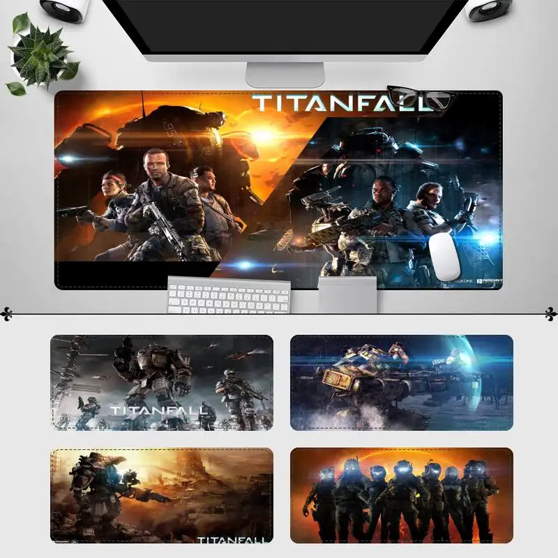 

Promotion Titanfall Gaming Mouse Pad PC Laptop Gamer Mousepad Anime Antislip Mat Keyboard Desk Mat For Overwatch/CS GO