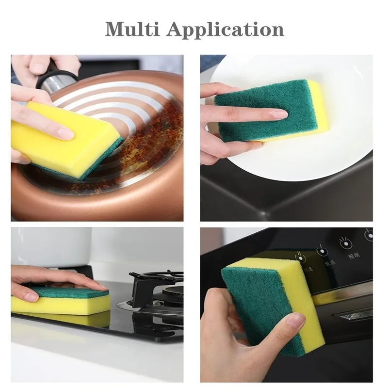 

Magical Sponge Eraser Rust Remover Brush Dish Pot Cleaning Brush Sponge Descaling Clean Rub Pot Kitchen Tools Gadgets 2021