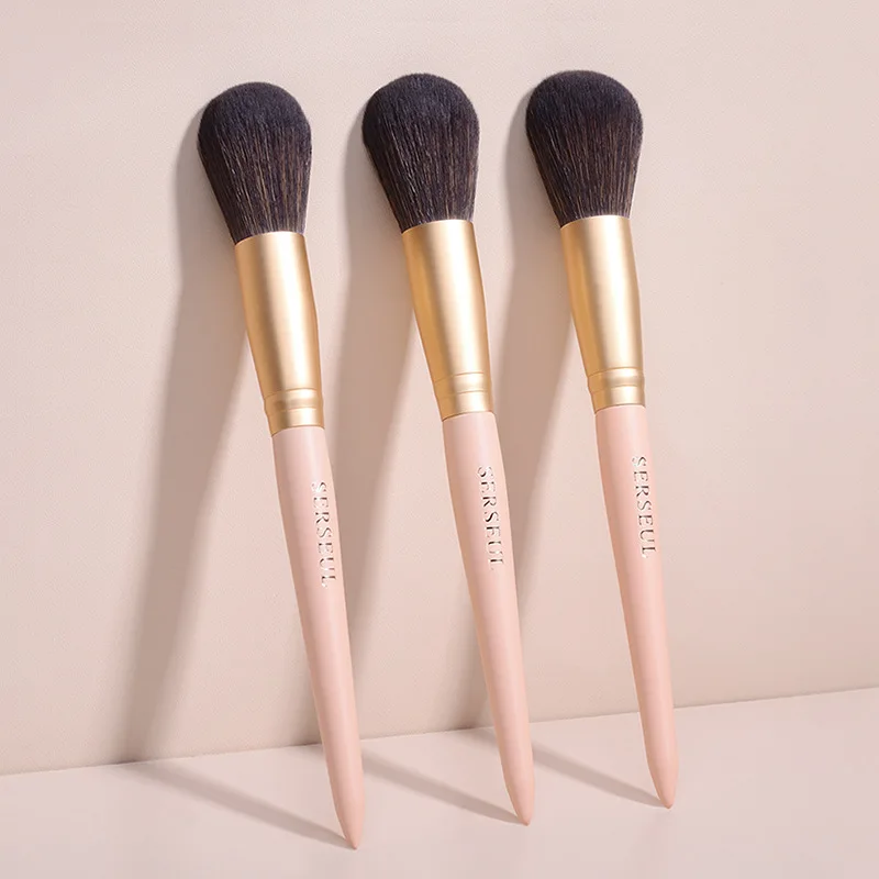 

Make Up Cosmetic Single Brush Facial Face Contour Blush Foundation Powder Makeup Brushes Professional Cosmetics Make Up Brushes
