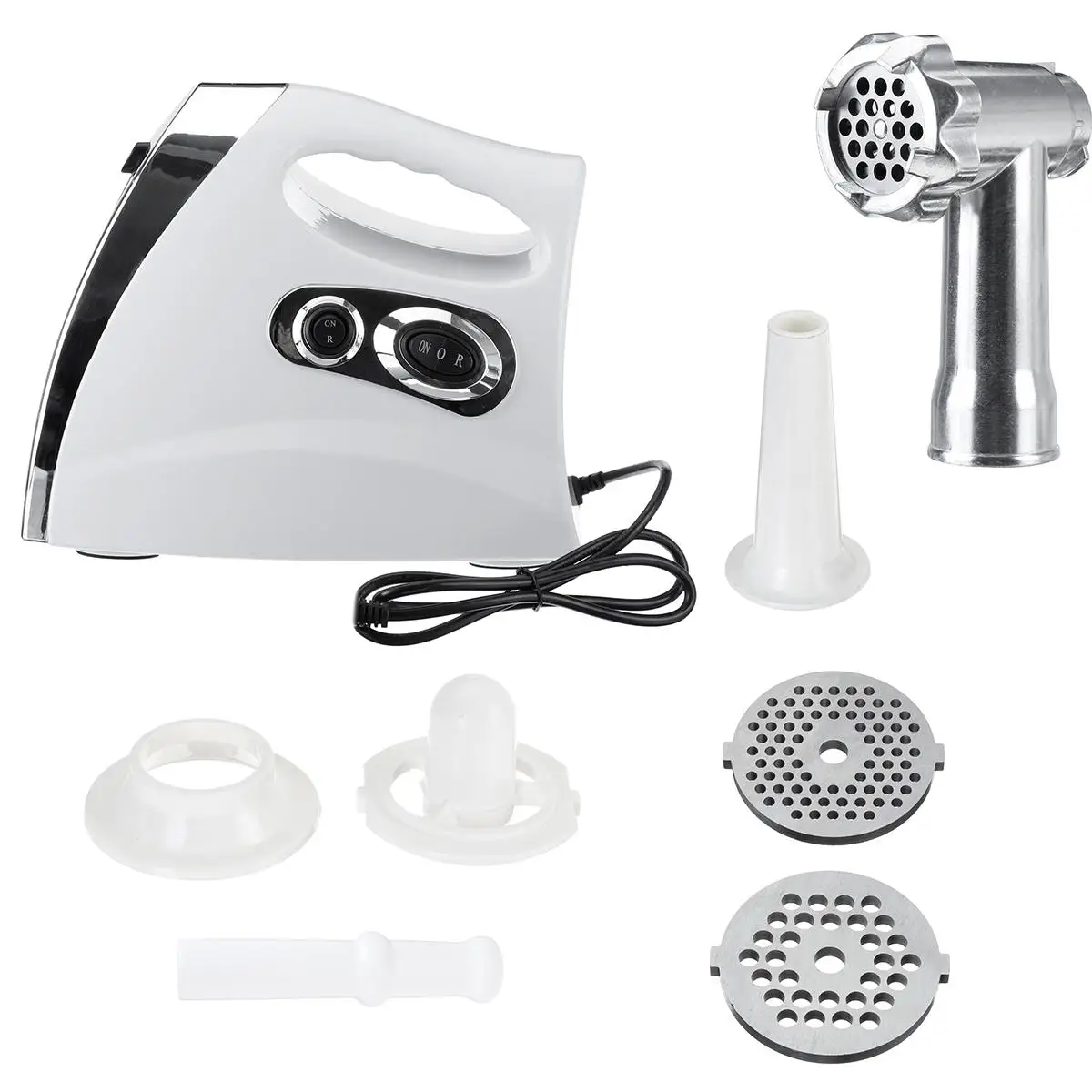 

Heavy Duty 2800W Powerful Electric Meat Grinder 220V Home Sausage Stuffer Meat Mincer Food Processor Slicer Household Chopper