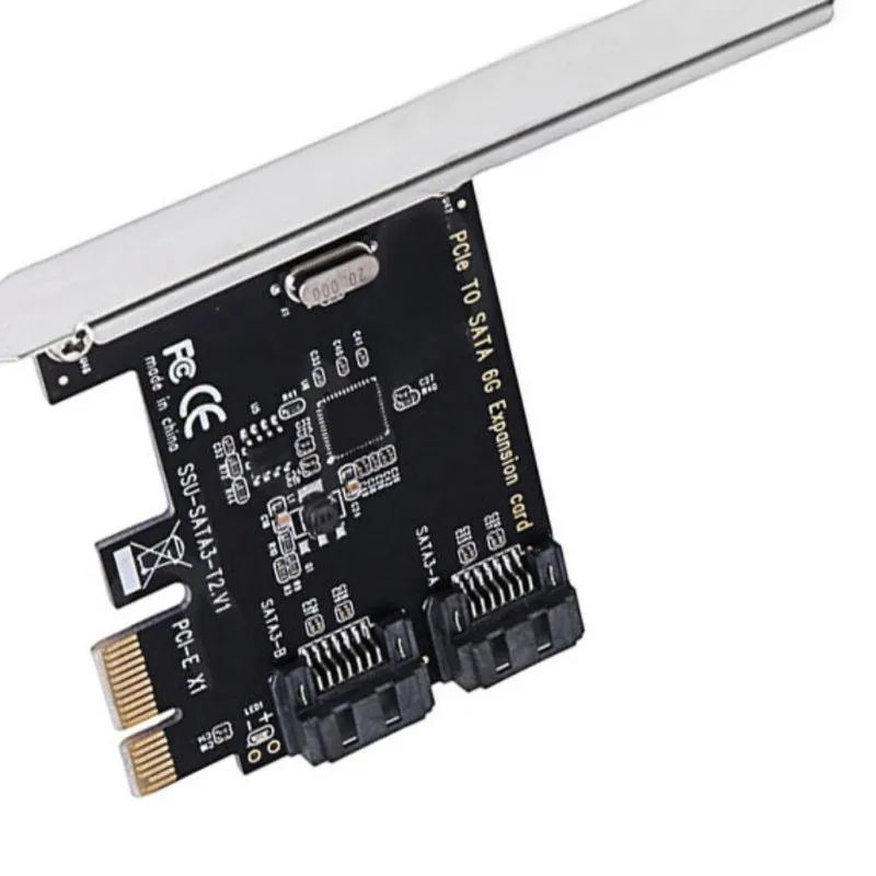 PCIe для SATA3.0 карты расширения 2 Порты и разъёмы SATA III PCI Express 6 ГБ/сек. адаптер