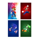 Картина на холсте сломай размеры, настенный постер с супер разбиванием броса, Йоши, украшение для дома, картина с классическими иероглифами