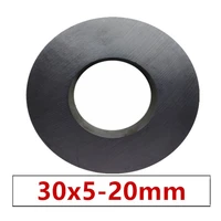1020pcslot y30 ring ferrite magnet 305 mm hole 20mm permanent magnet 30mm x 5mm black round speaker 30x5 30 205mm