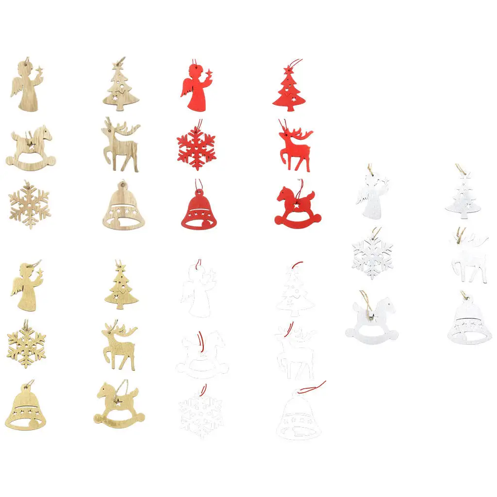 

Decorations Pendants Trojan Horse Slices Crafts for School Party Indoor Christmas