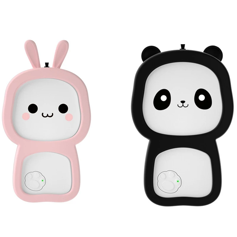 

2 Pcs Hanging Neck Air Purifier Personal Wearable Mini Negative Ion Air Purifier With 600 Mah Battery(Black & Pink)