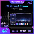 Mototain 6G + 128G Android 10,0 Автомобильный мультимедийный радиоплеер для Hyundai H1 Grand Starex 2017 2018 Автомобильное видео головное устройство 4G LTE