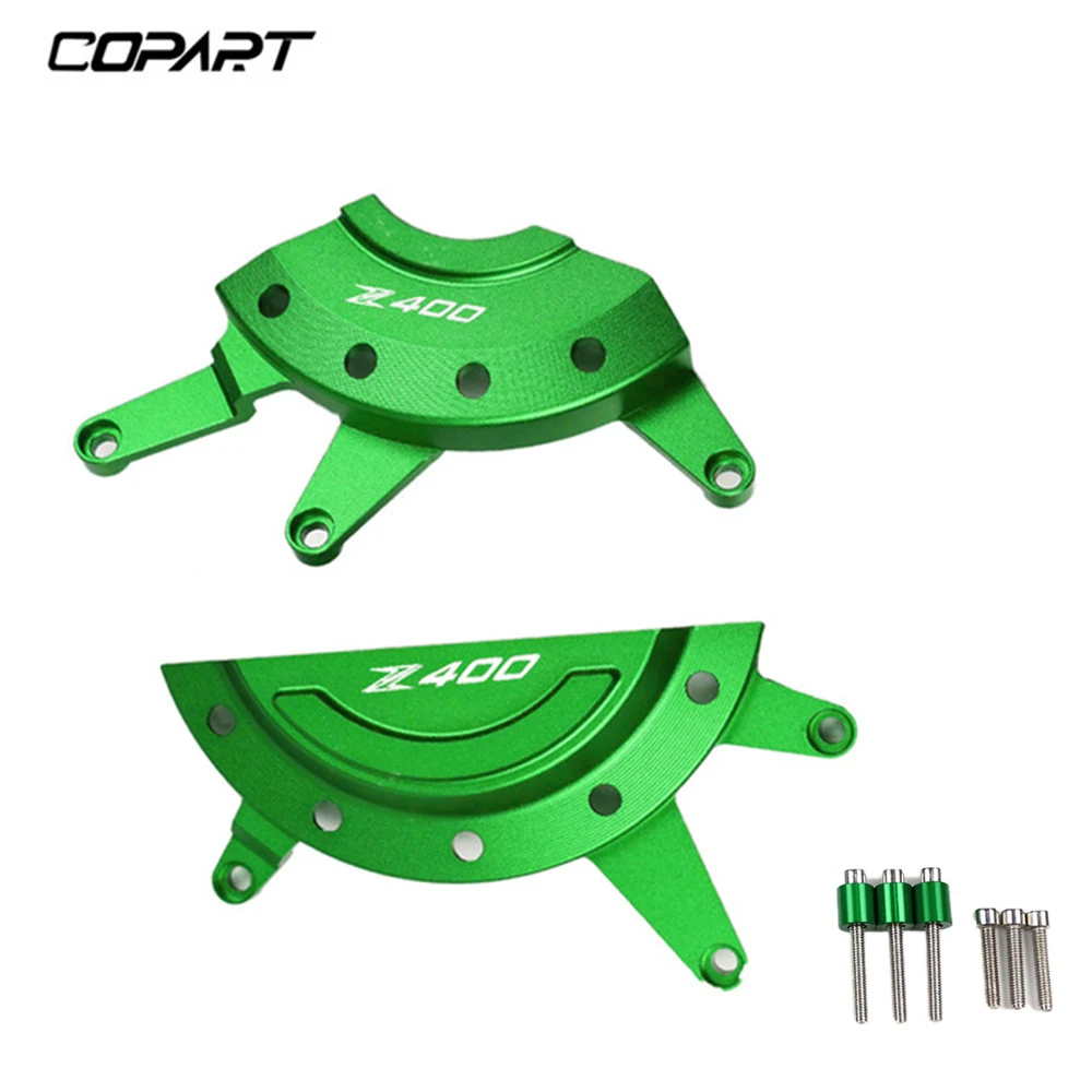 Для Kawasaki NINJA 400 NINJA400 Z400 Z 2018-2019 Защитная крышка двигателя CNC обтекатель защитные