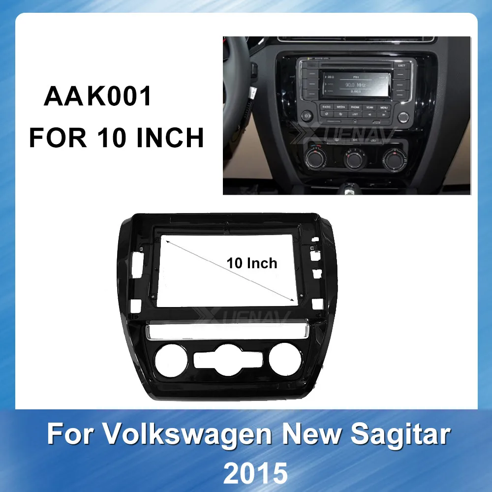 

Car Radio for Volkswagen New Sagitar 2015 Auto Multimedia DVD Fascia GPS Navigation for Volkswagen Plate Panel Frame Fascias
